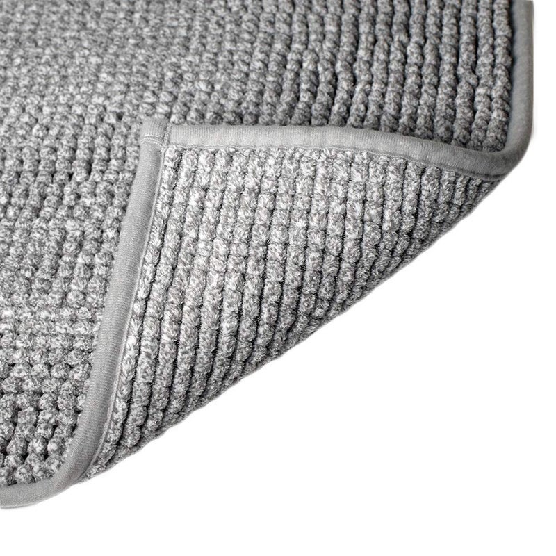 Toftbo IKEA Supersoft Bath Shower Mat Rug Bathtub Bathroom Floor TOFTBO 16 x 24 (Gray-White Melange) - Image 3